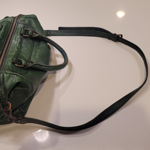 Liebeskind green crossbody leather bag - Picture 9 of 9